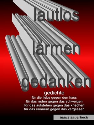cover image of Lautlos lärmen Gedanken
